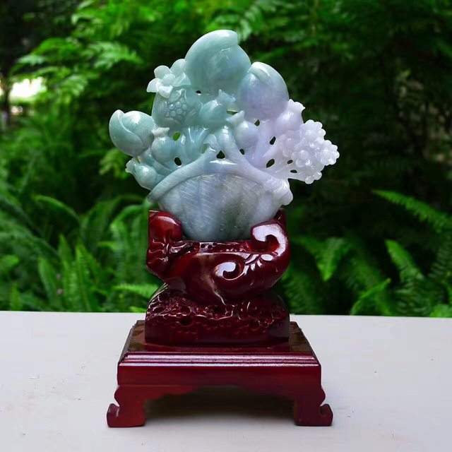 a货【3001-10000元冰糯种紫罗兰翡翠把玩/摆件】价格_多少钱_爆款推荐